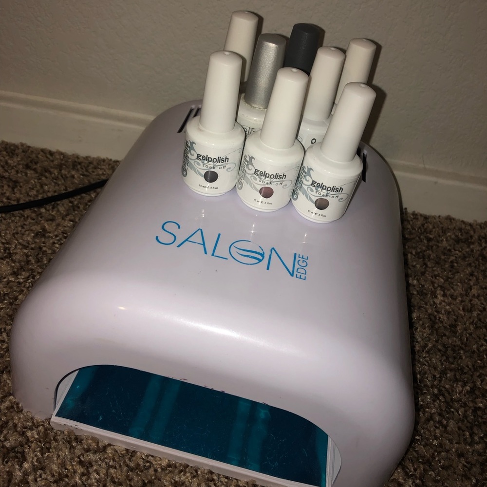 UV light & gel polish bundle 💗